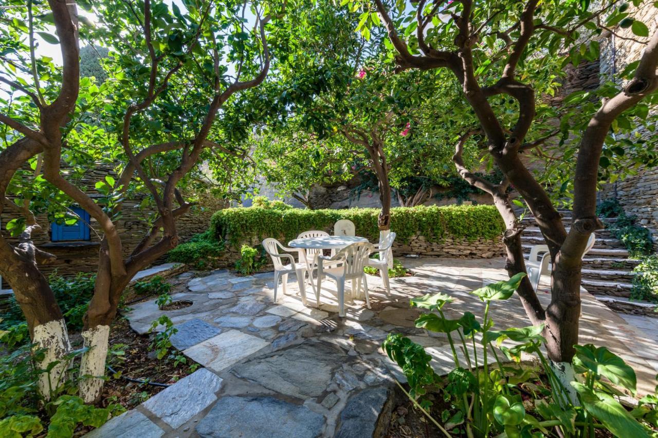 Anezas Mansion Stone-Built Traditional Villa Chones Exterior photo